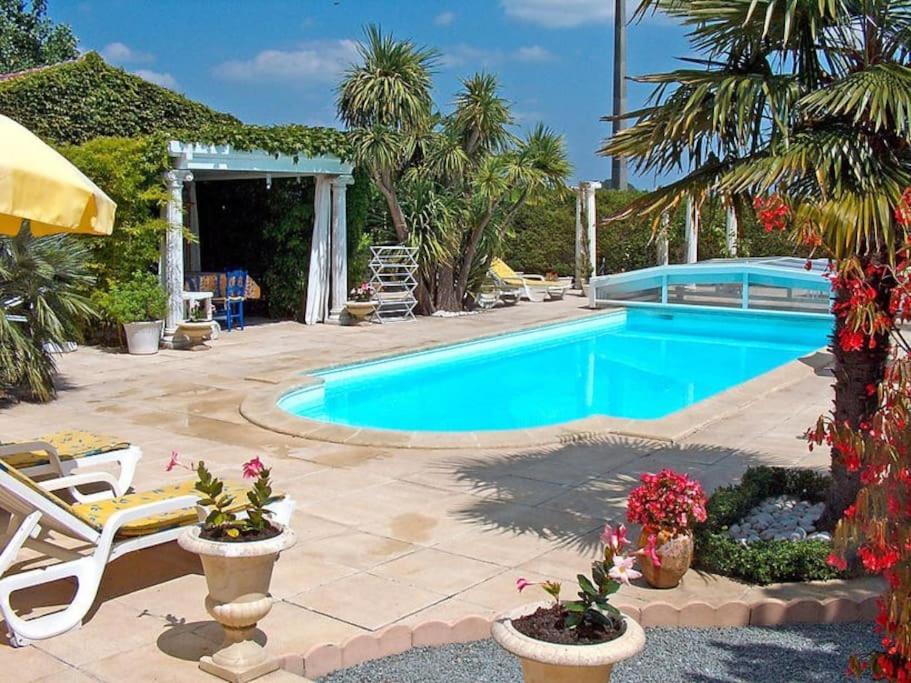 Villa Grand Communal, Piscine, 18Km De Bordeaux Ludon-Medoc Екстер'єр фото